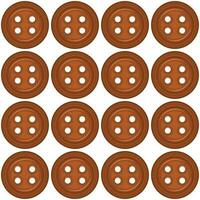 Pattern homemade cookie different taste in pastry biscuit vector