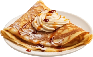 crêpe PNG met ai gegenereerd.