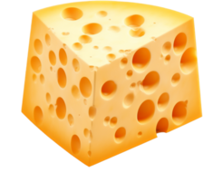 Cheese png with AI generated.