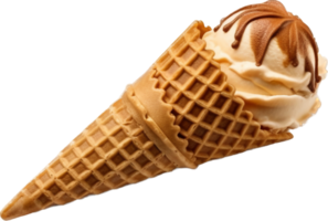 Ice cream png with AI generated.