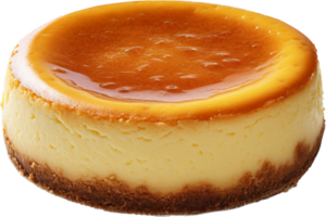 Cheesecake png with AI generated.