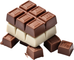 Chocolate png with AI generated.