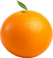 Orange png with AI generated.