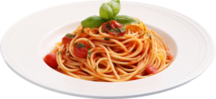 spaghetti png con ai generato.