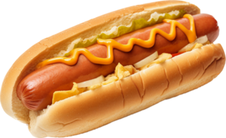 Hotdog png with AI generated.