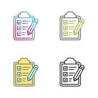 Checklist Vector Icon