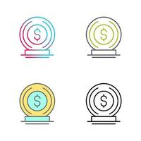 Coin Vector Icon