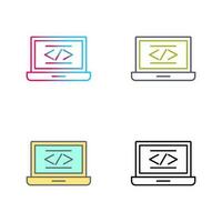 Coding Vector Icon