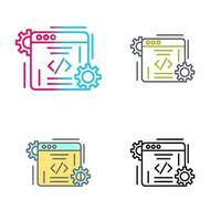 Coding Vector Icon