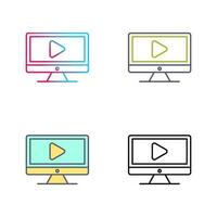 Video Lesson Vector Icon