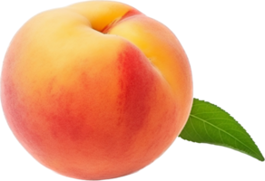 Peach png with AI generated.