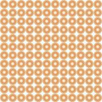 Seamless Geomatric vector background Pattern in orange