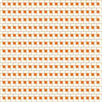 Seamless Geomatric vector background Pattern in orange