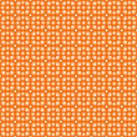 Seamless Geomatric vector background Pattern in orange