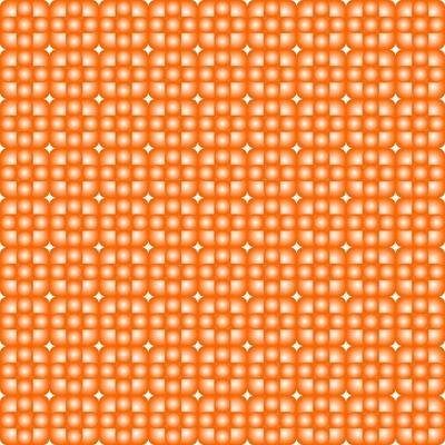 Seamless Geomatric vector background Pattern in orange