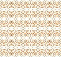 Seamless Geomatric vector background Pattern in orange