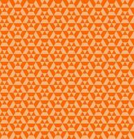 Seamless Geomatric vector background Pattern in orange