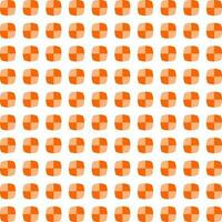 Seamless Geomatric vector background Pattern in orange