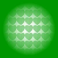 Seamless Geomatric vector background Pattern in green