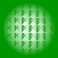 Seamless Geomatric vector background Pattern in green