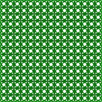 Seamless Geomatric vector background Pattern in green