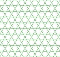 Seamless Geomatric vector background Pattern in green