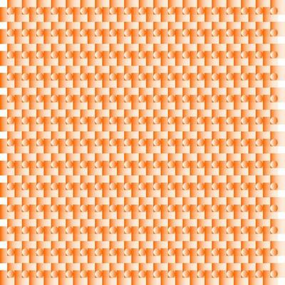 Seamless Geomatric vector background Pattern in orange