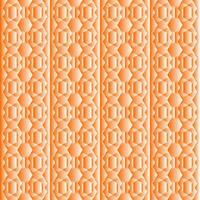 Seamless Geomatric vector background Pattern in orange