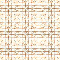 Seamless Geomatric vector background Pattern in orange