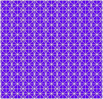 Seamless Geomatric vector background Pattern in purple
