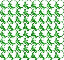 Seamless Geomatric vector background Pattern in green