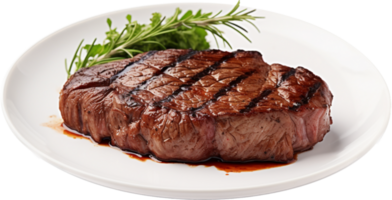 Steak png with AI generated