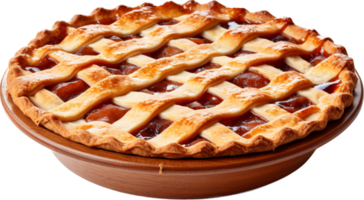 Pie png with AI generated.