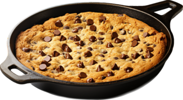 Skillet cookie png with AI generated