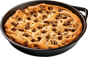 Skillet cookie png with AI generated