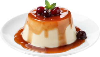 Pudding png with AI generated.