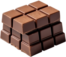 cioccolato png con ai generato.