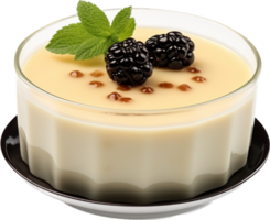 pudding png avec ai généré.