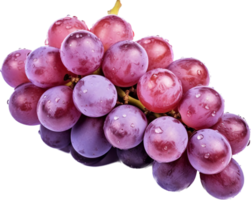 Grape png with AI generated.