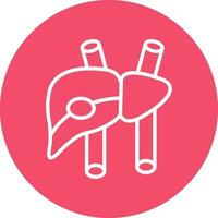 Liver Vector Icon Design