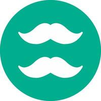 Moustache Vector Icon Design