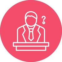 Help desk Vector Icon Design