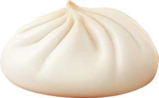 Steamed bun png with AI generated