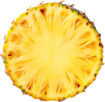 Pineapple png with AI generated.