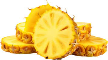 Pineapple png with AI generated.