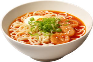 Ramen png with AI generated