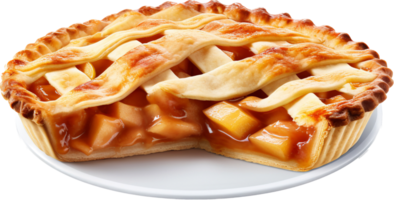 Pie png with AI generated.