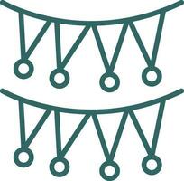 Garlands Vector Icon Design