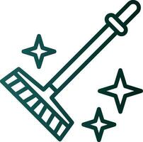 Broom Vector Icon Design