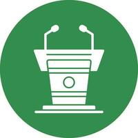 Podium Vector Icon Design